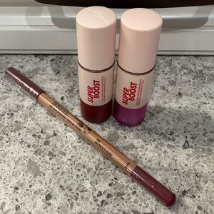 MakeUp ForEver Lip Liner & Super Boost Lip Gloss Boundless Berry Festival Lilac